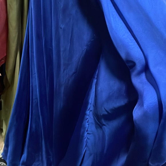 Night Moves royal blue prom dress - Picture 9 of 11